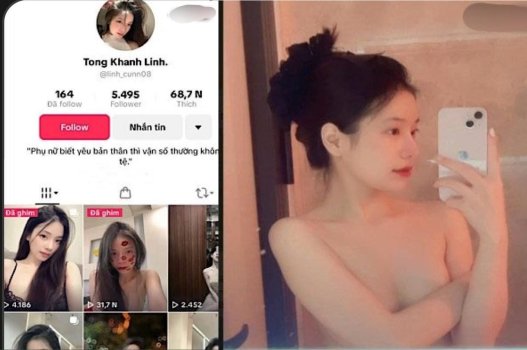 Clip Tống Khánh Linh nhún cu trai phê mây