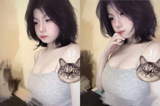 Cô sinh viên với vẻ đẹp quyến rũ tạo cảm xúc tuyệt vời