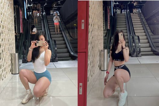 Cùng em gymer phòng tập lén chịch