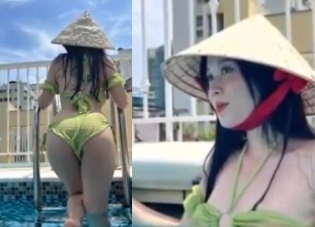 Sex Cao Thanh Tuyền nứng đụ luôn ngoài bể bơi
