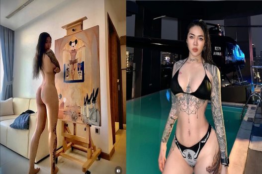 Thủy Tạ chơi some với anh cu bự
