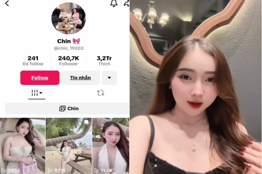 TikToker Chin leak clip địt đủ kiểu